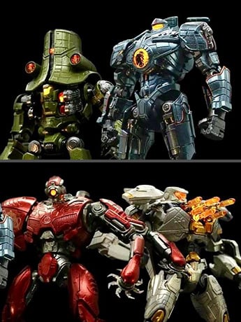 Pacific Rim Set of 4 Jaeger Model Kits Gallery Image 2