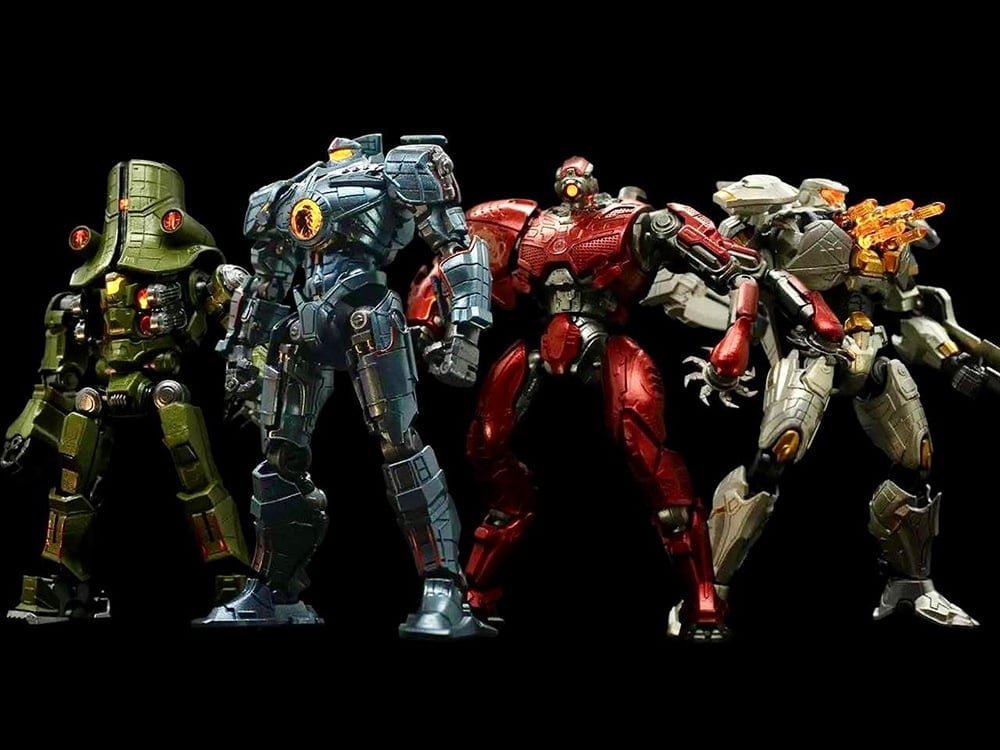 Pacific Rim Set of 4 Jaeger Model Kits Gallery Image 1
