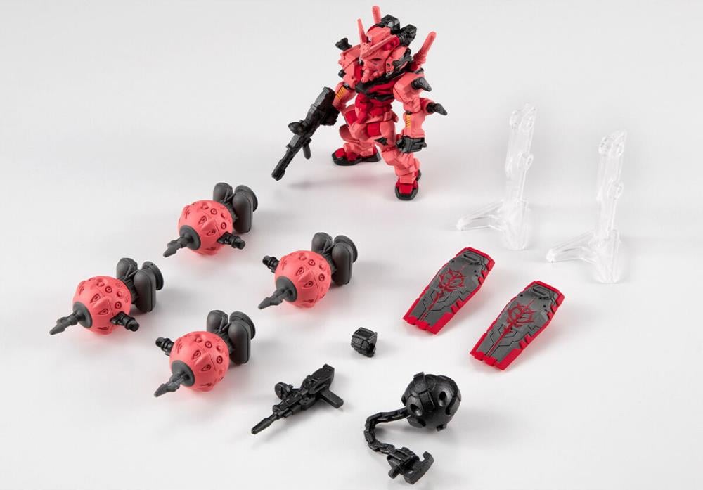 Mobile Suit Gundam GQuuuuuuX FW Gundam Converge: Core Red Gundam Set