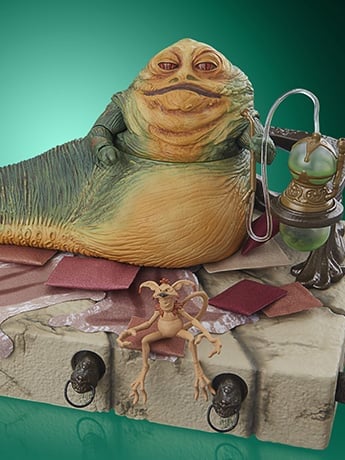 Star Wars: The Vintage Collection Jabba the Hutt Action Playset (Return of the Jedi) Gallery Image 2