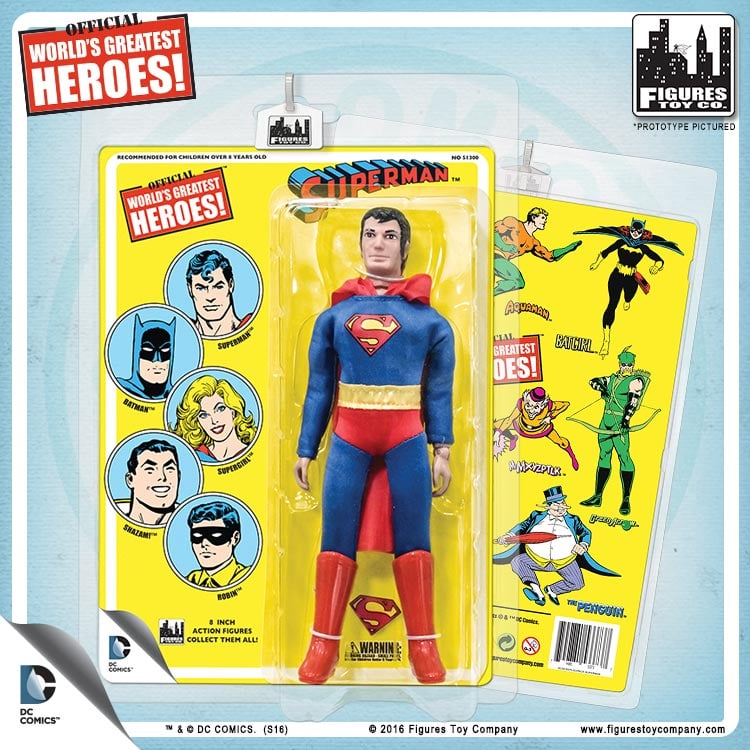 DC World's Greatest Heroes Wave 1 Retro 8" Figures Case of 12 (LE 100) Gallery Image 14