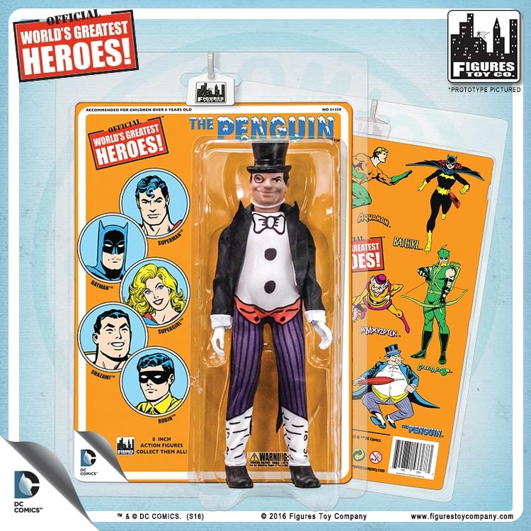 DC World's Greatest Heroes Wave 1 Retro 8" Figures Case of 12 (LE 100) Gallery Image 11