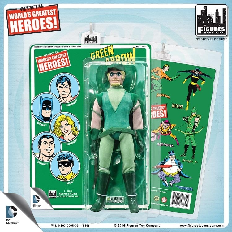 DC World's Greatest Heroes Wave 1 Retro 8" Figures Case of 12 (LE 100) Gallery Image 8