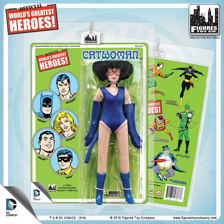 DC World's Greatest Heroes Wave 1 Retro 8" Figures Case of 12 (LE 100) Gallery Image 7