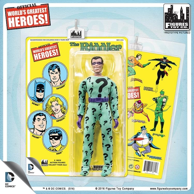 DC World's Greatest Heroes Wave 1 Retro 8" Figures Case of 12 (LE 100) Gallery Image 12