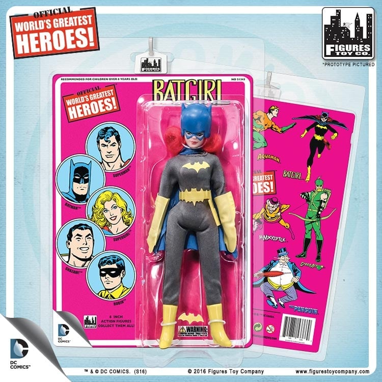 DC World's Greatest Heroes Wave 1 Retro 8" Figures Case of 12 (LE 100) Gallery Image 4