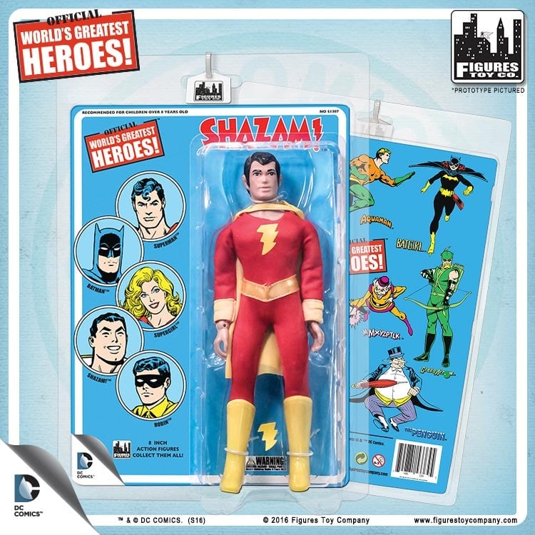 DC World's Greatest Heroes Wave 1 Retro 8" Figures Case of 12 (LE 100) Gallery Image 6