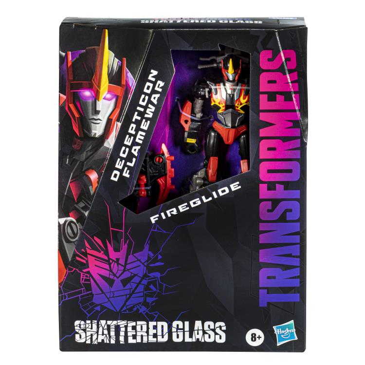Transformers Generations Shattered Glass Decepticon Flamewar with Fireglide Exclusive Gallery Image 6