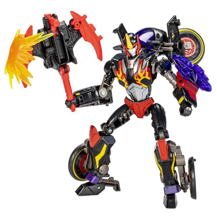 Transformers Generations Shattered Glass Decepticon Flamewar with Fireglide Exclusive Gallery Image 3
