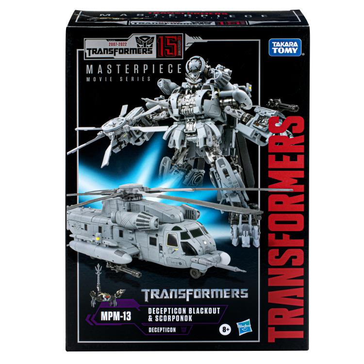 Transformers Masterpiece Movie Series MPM-13 Decepticon Blackout & Scorponok Gallery Image 19