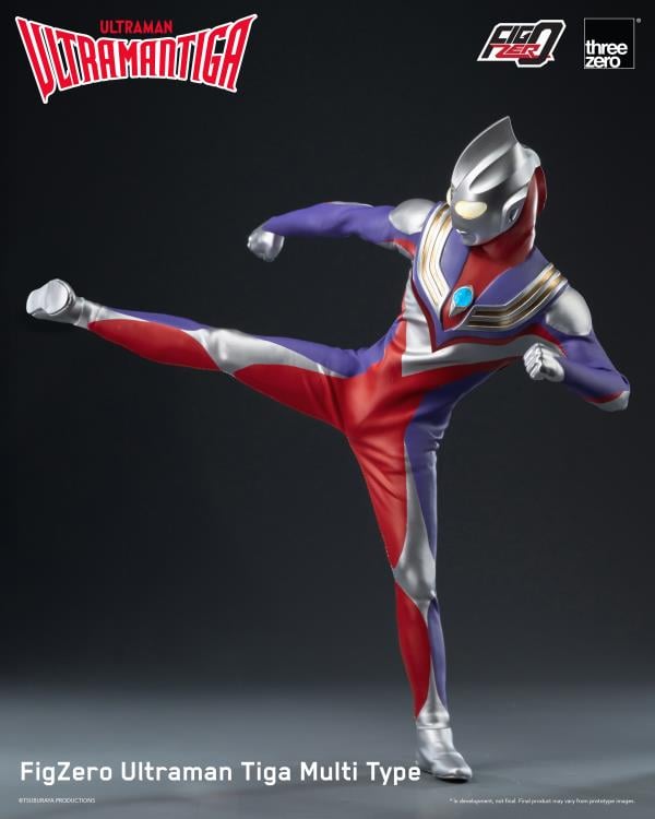 Ultraman Tiga FigZero Ultraman Tiga (Multi Type) Action Figure Gallery Image 5