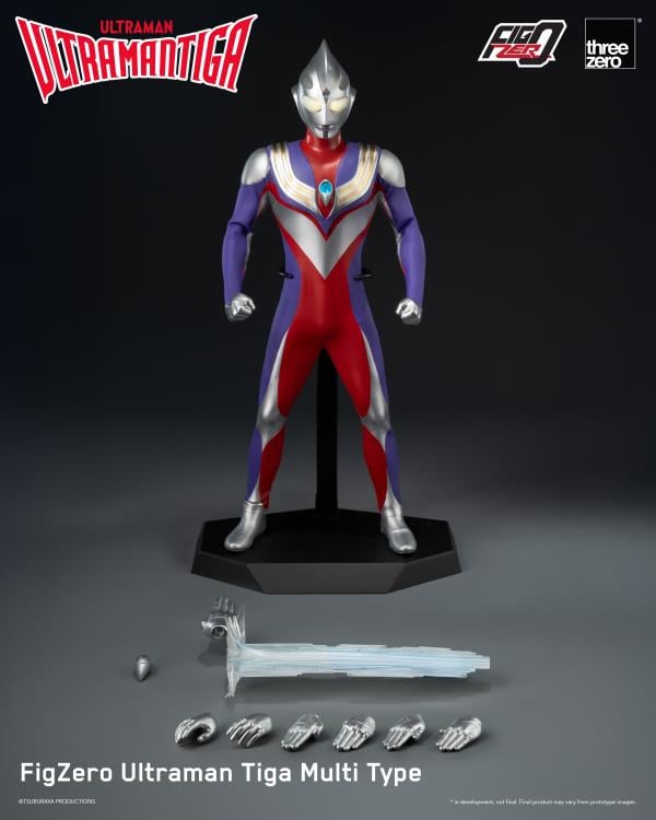 Ultraman Tiga FigZero Ultraman Tiga (Multi Type) Action Figure Gallery Image 14