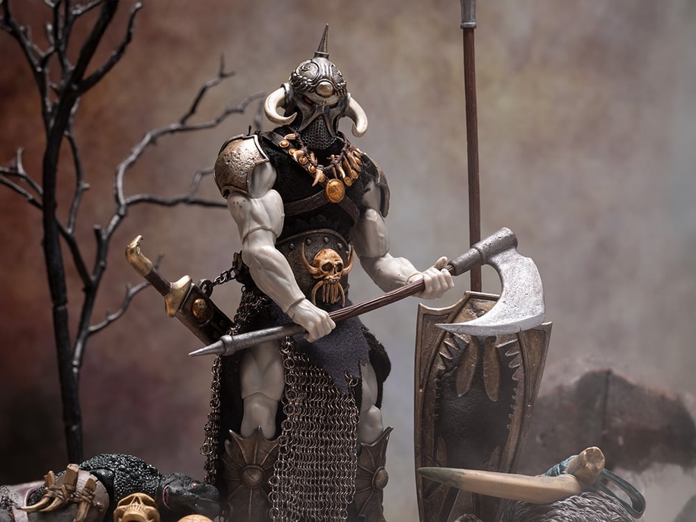 Savage Crucible Frazetta's Death Dealer Action Figure