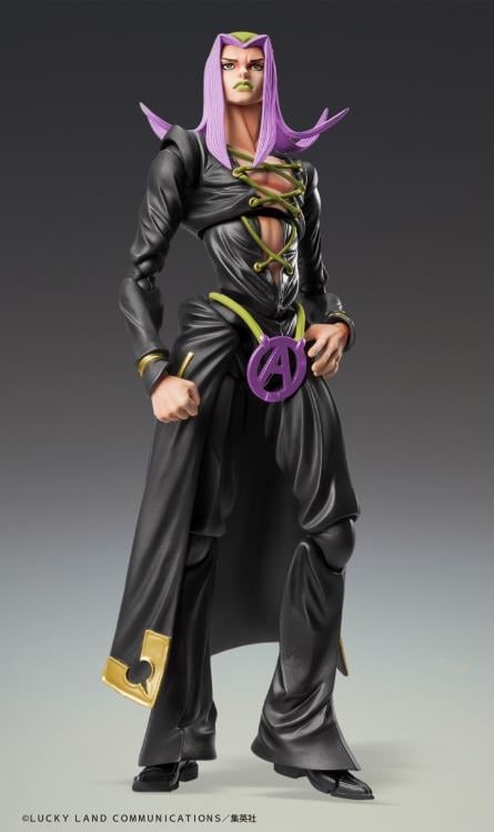 JoJo's Bizarre Adventure: Golden Wind Super Action Statue Leone Abbacchio (Black Ver.) Gallery Image 5