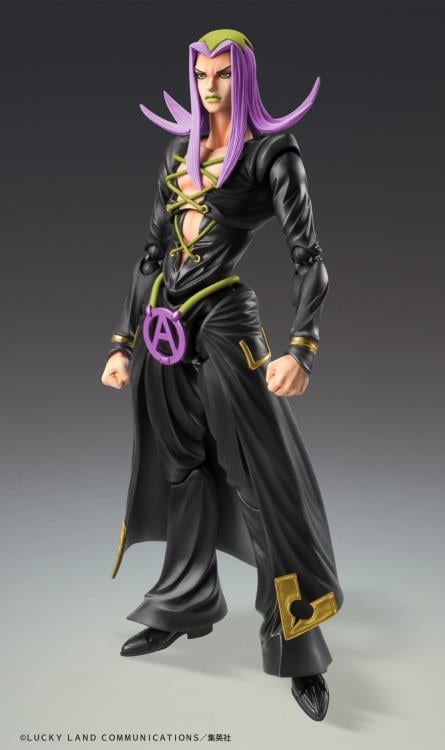 JoJo's Bizarre Adventure: Golden Wind Super Action Statue Leone Abbacchio (Black Ver.) Gallery Image 3