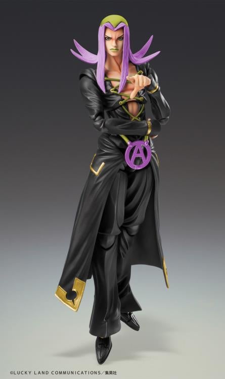 JoJo's Bizarre Adventure: Golden Wind Super Action Statue Leone Abbacchio (Black Ver.) Gallery Image 4