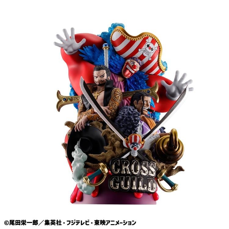 One Piece Petitrama DX Log Box Rebirth Vol. 3 Cross Guild Figure