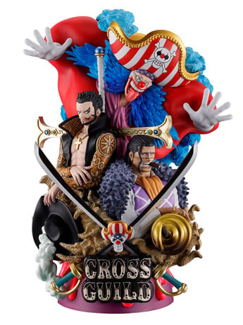 One Piece Petitrama DX Log Box Rebirth Vol. 3 Cross Guild Figure