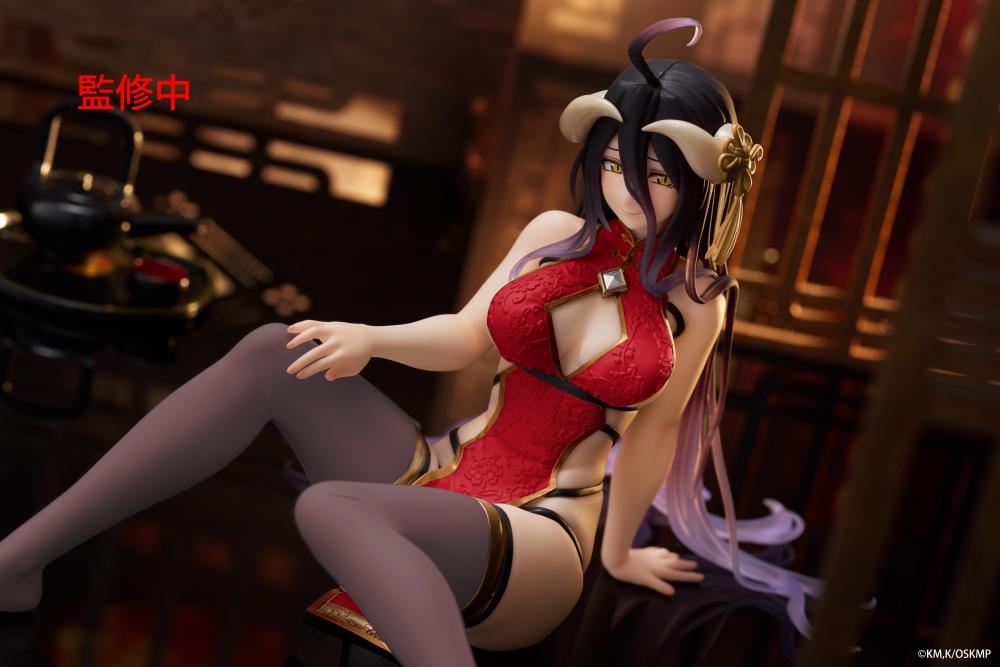 Figurine Occasion Overlord - Albedo Desktop Cute Chinese Dress Ver. - Taito : Achat occasion | Figurines Taito Très bon état
