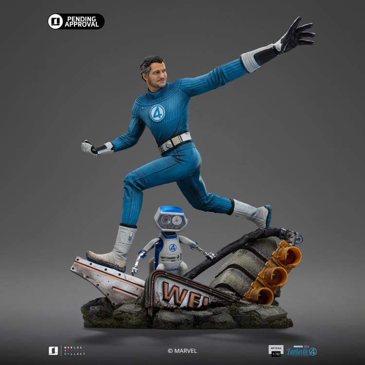 The Fantastic Four: First Steps Mr. Fantastic 1/10 Art Scale Statue Gallery Image 5