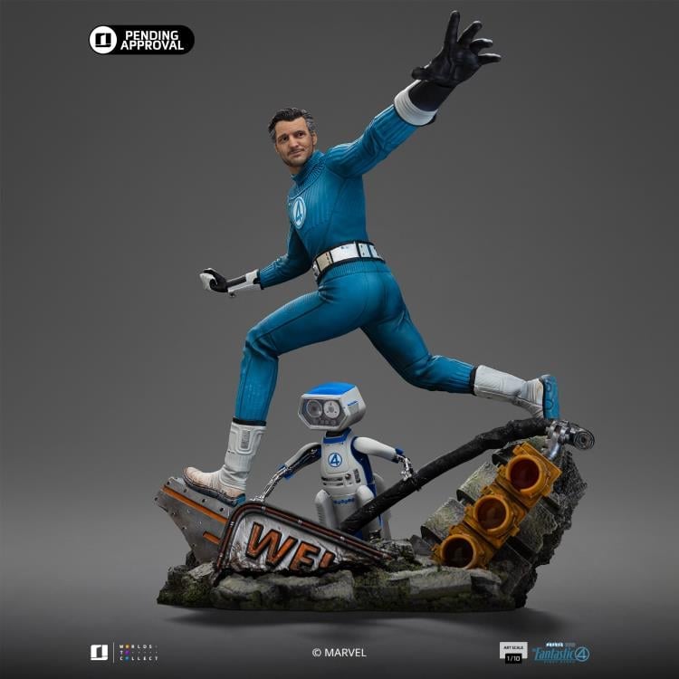 The Fantastic Four: First Steps Mr. Fantastic 1/10 Art Scale Statue Gallery Image 6