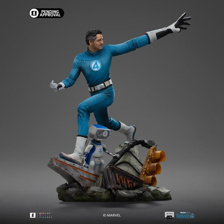 The Fantastic Four: First Steps Mr. Fantastic 1/10 Art Scale Statue Gallery Image 7