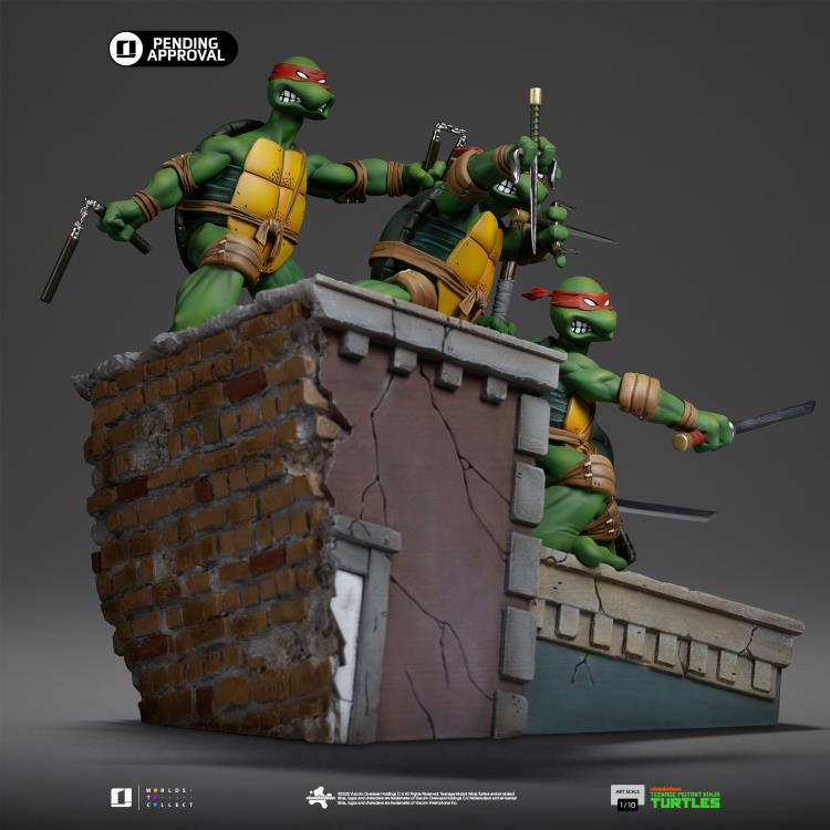 Teenage Mutant Ninja Turtles TMNT Set Deluxe 1/10 Art Scale Statue Gallery Image 7