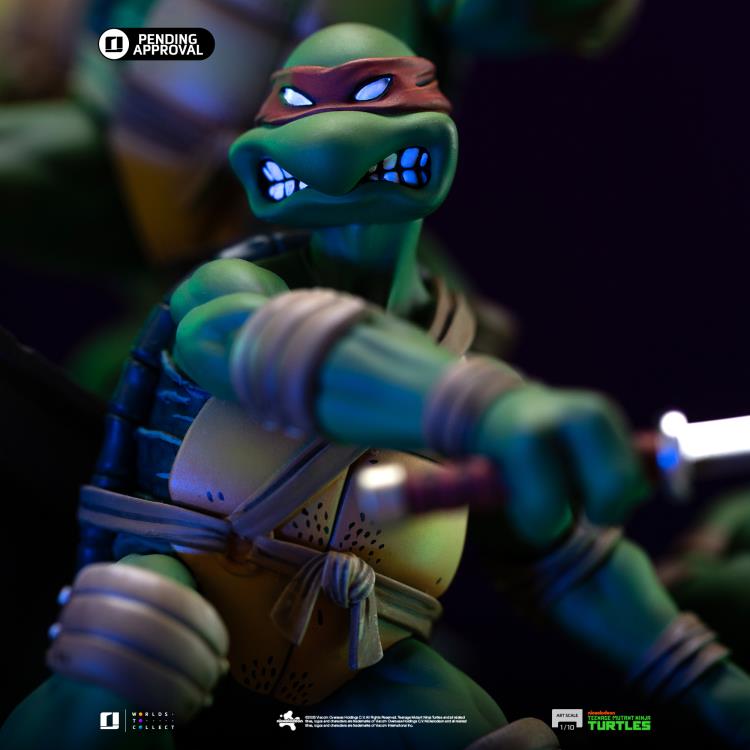 Teenage Mutant Ninja Turtles TMNT Set Deluxe 1/10 Art Scale Statue Gallery Image 9