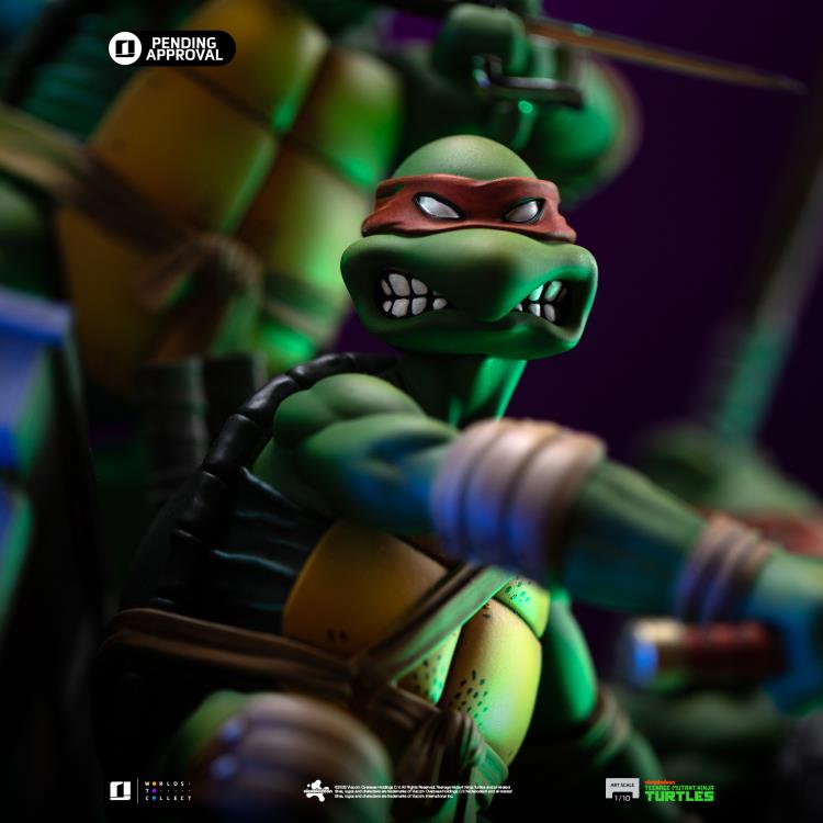 Teenage Mutant Ninja Turtles TMNT Set Deluxe 1/10 Art Scale Statue Gallery Image 8