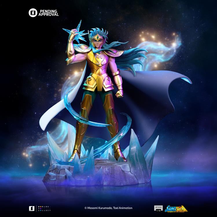 Saint Seiya Aquarius Camus 1/10 Art Scale Statue Gallery Image 3