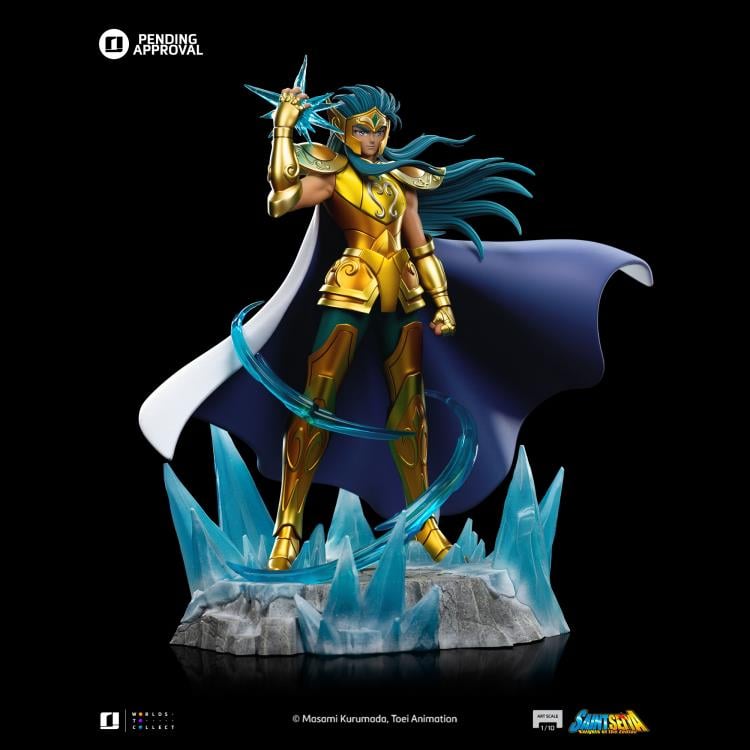 Saint Seiya Aquarius Camus 1/10 Art Scale Statue Gallery Image 6