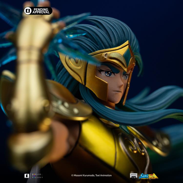 Saint Seiya Aquarius Camus 1/10 Art Scale Statue Gallery Image 10