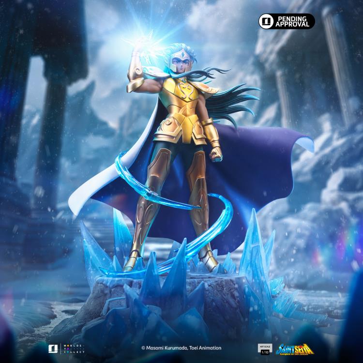 Saint Seiya Aquarius Camus 1/10 Art Scale Statue Gallery Image 4