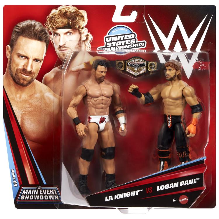 WWE Championship Showdown Series 24 LA Knight vs. Logan Paul Two-Pack Gallery Image 7