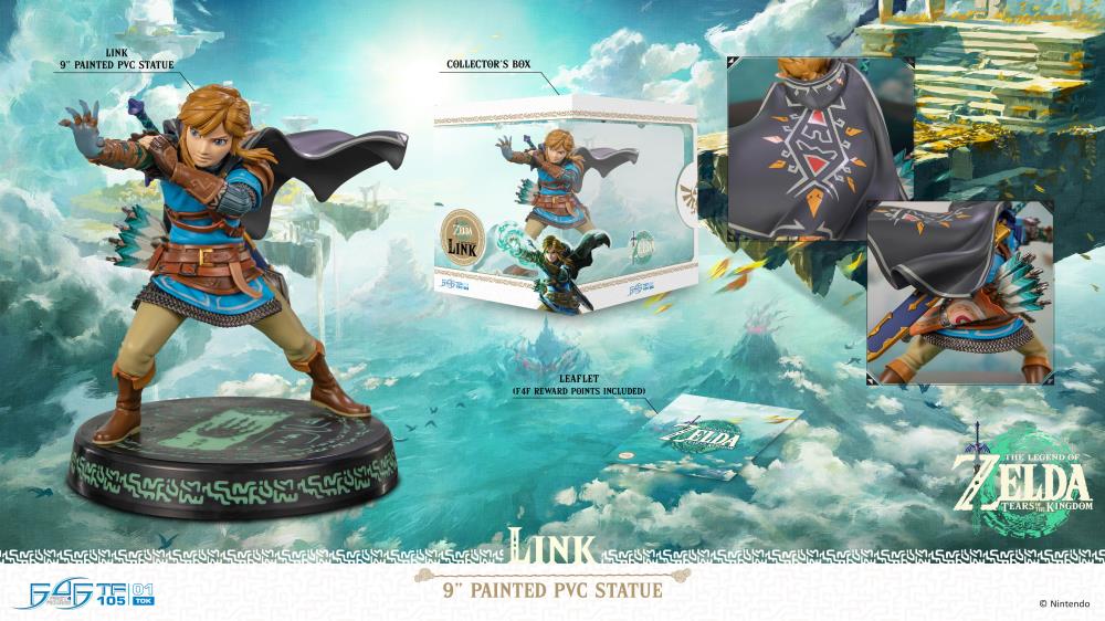 The Legend of Zelda: Tears of the Kingdom Link Statue Gallery Image 34
