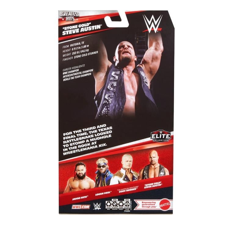 WWE Elite Collection Greatest Hits 2025 "Stone Cold" Steve Austin Gallery Image 9