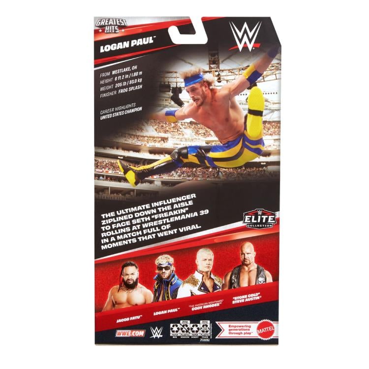 WWE Elite Collection Greatest Hits 2025 Logan Paul Gallery Image 9