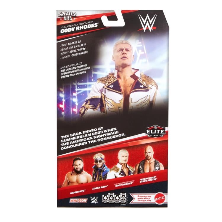 WWE Elite Collection Greatest Hits 2025 Cody Rhodes Gallery Image 10