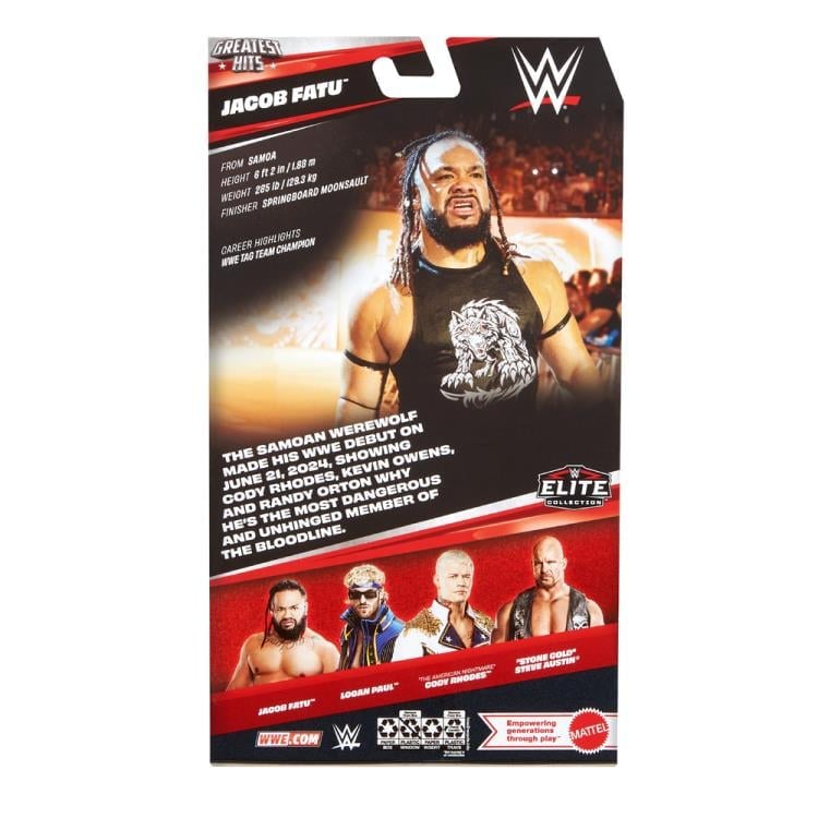 WWE Elite Collection Greatest Hits 2025 Jacob Fatu Gallery Image 9