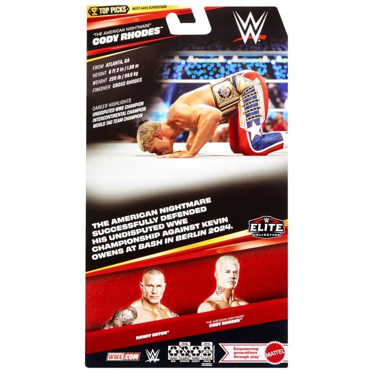 WWE Elite Collection Top Picks 2026 Cody Rhodes Gallery Image 9