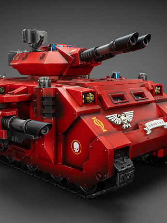 Warhammer 40K Blood Angels Predator Annihilator with Twin Lascannons 1/18 Scale Vehicle Gallery Image 2