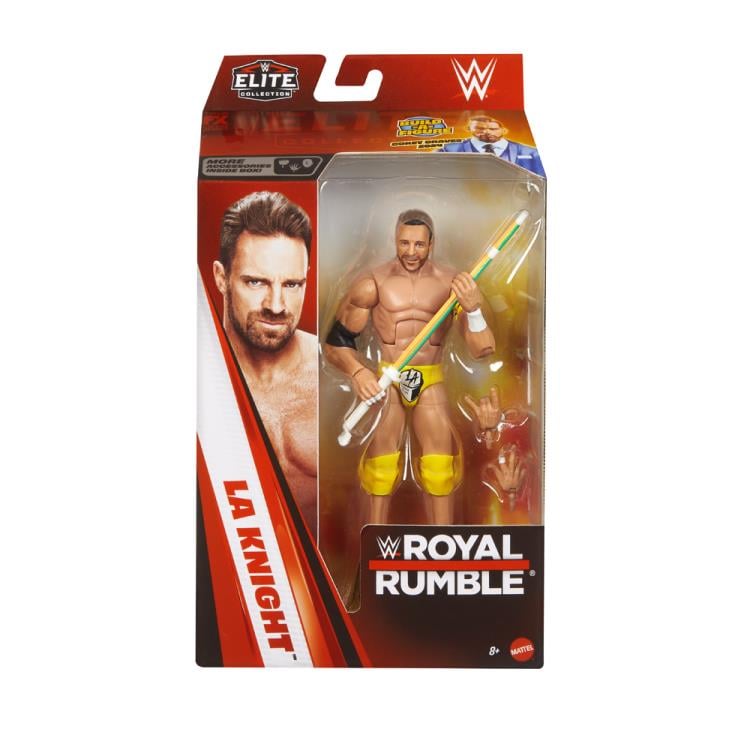WWE Royal Rumble Elite Collection LA Knight (Corey Graves BAF) Gallery Image 8