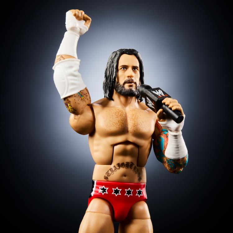 WWE Royal Rumble Elite Collection CM Punk (Corey Graves BAF) Gallery Image 6