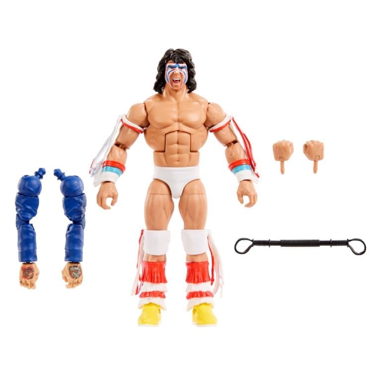 WWE Royal Rumble Elite Collection Ultimate Warrior (Corey Graves BAF) Gallery Image 7