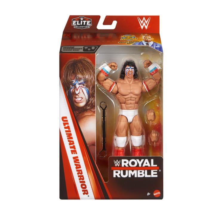 WWE Royal Rumble Elite Collection Ultimate Warrior (Corey Graves BAF) Gallery Image 8