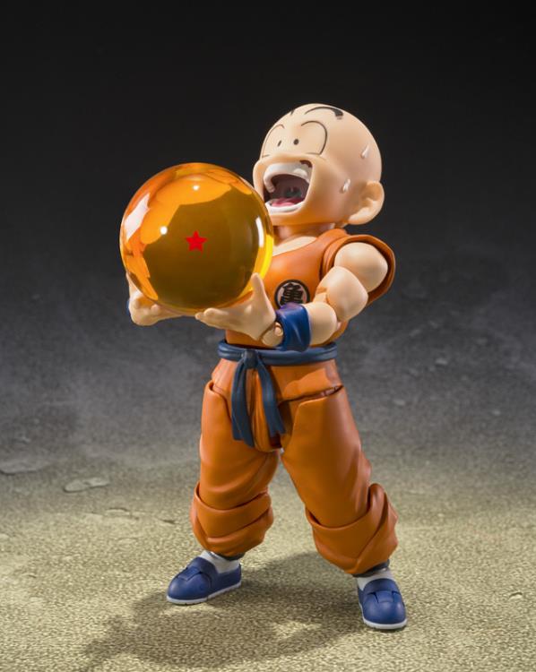 Dragon Ball Z S.H.Figuarts Krillin (Son Goku's Best Friend) Exclusive Action Figure Gallery Image 9