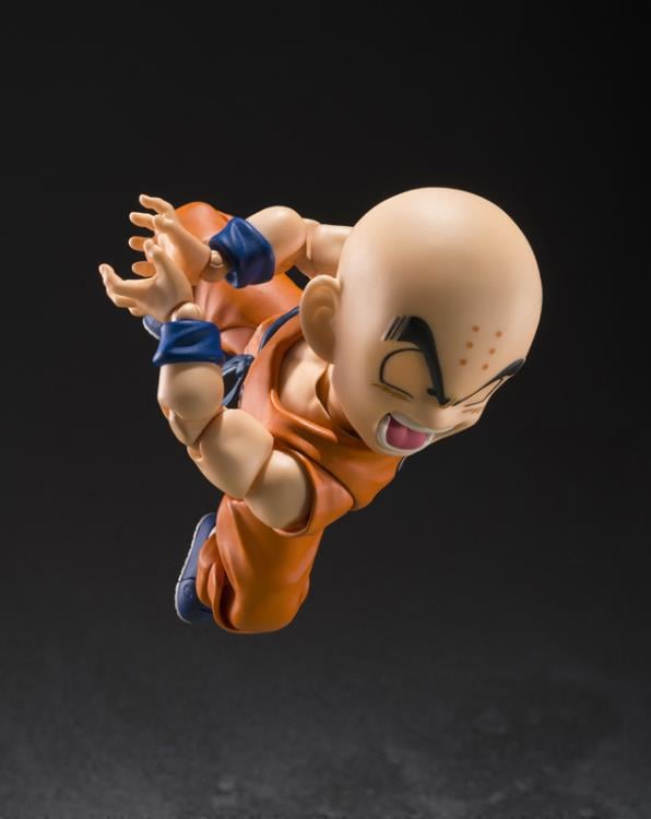 Dragon Ball Z S.H.Figuarts Krillin (Son Goku's Best Friend) Exclusive Action Figure Gallery Image 5