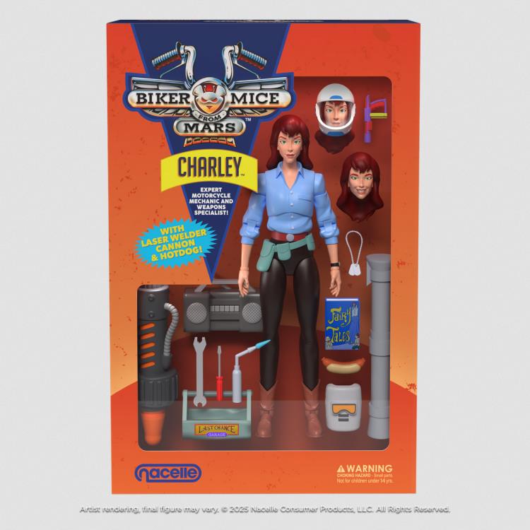 Biker Mice from Mars Charley Action Figure Gallery Image 5