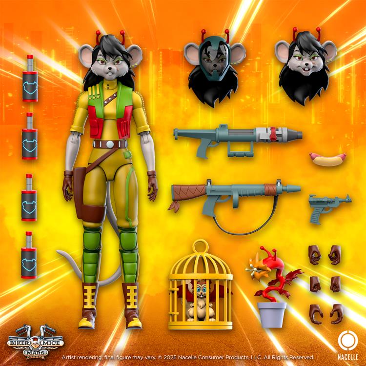 Biker Mice from Mars Carbine Action Figure Gallery Image 4