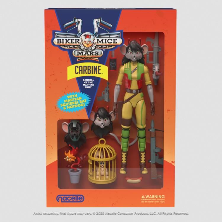 Biker Mice from Mars Carbine Action Figure Gallery Image 5